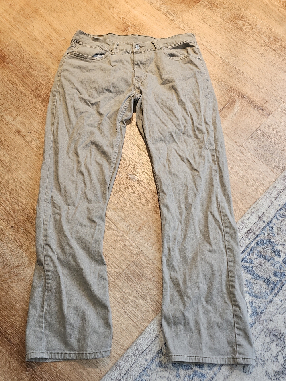 mens Levi's 559™ Relaxed Straight Fit pants tan cream light khaki colorway 34x32